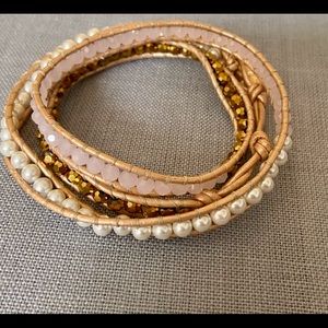 BN Southhill Designs Beaded Triple Wrap!